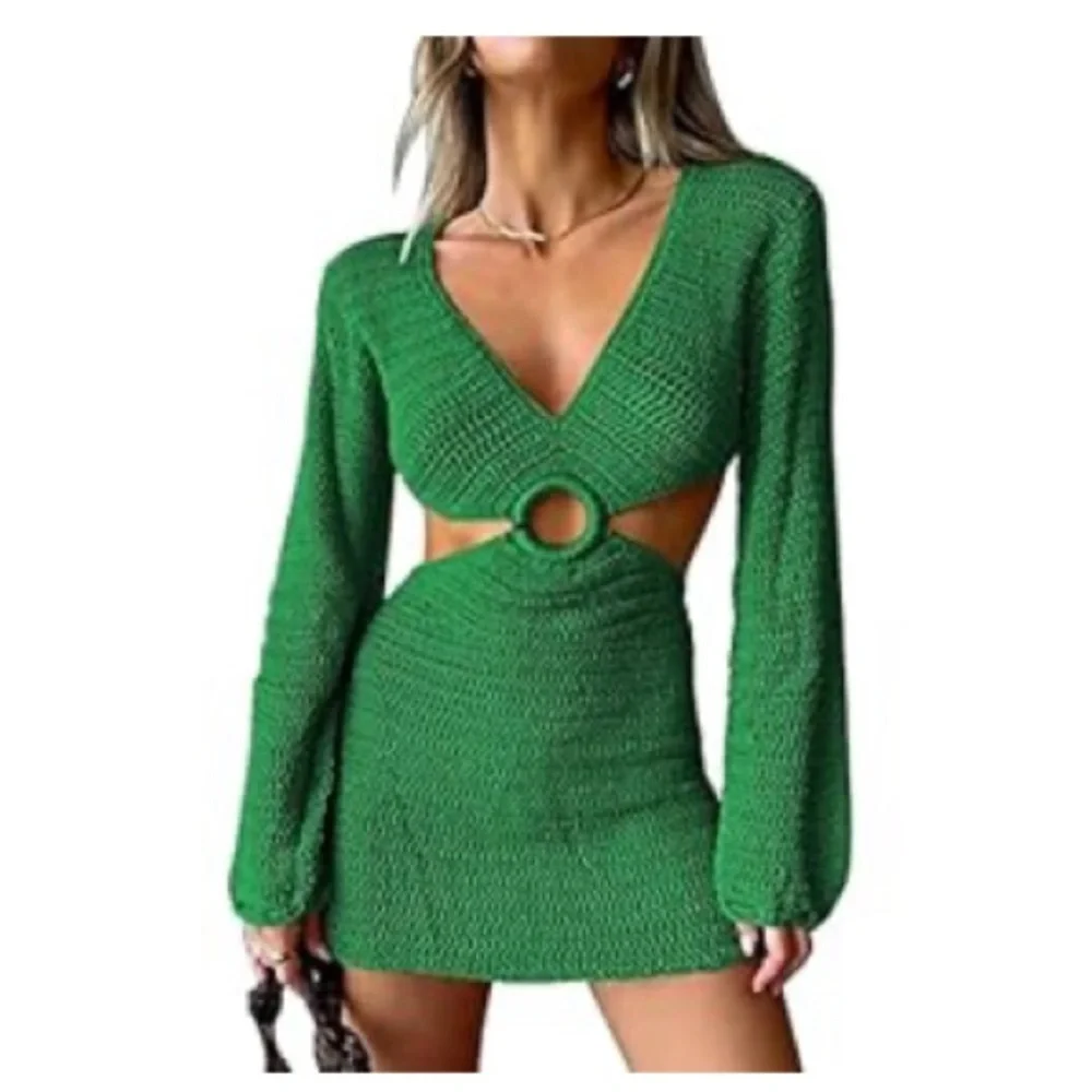 Crochet Dress Cover Up - Picture 1 of 2